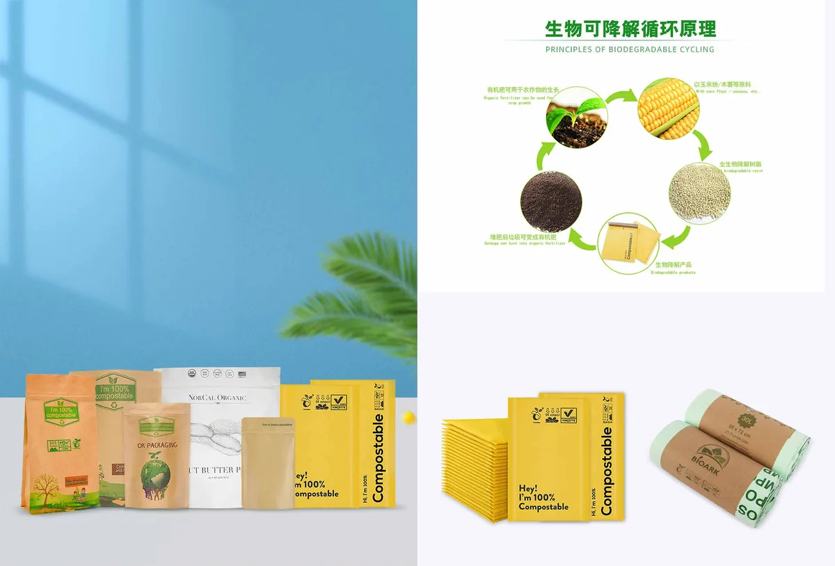 Compostable & degradable bags